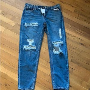 Fashionnova high waste mom jeans